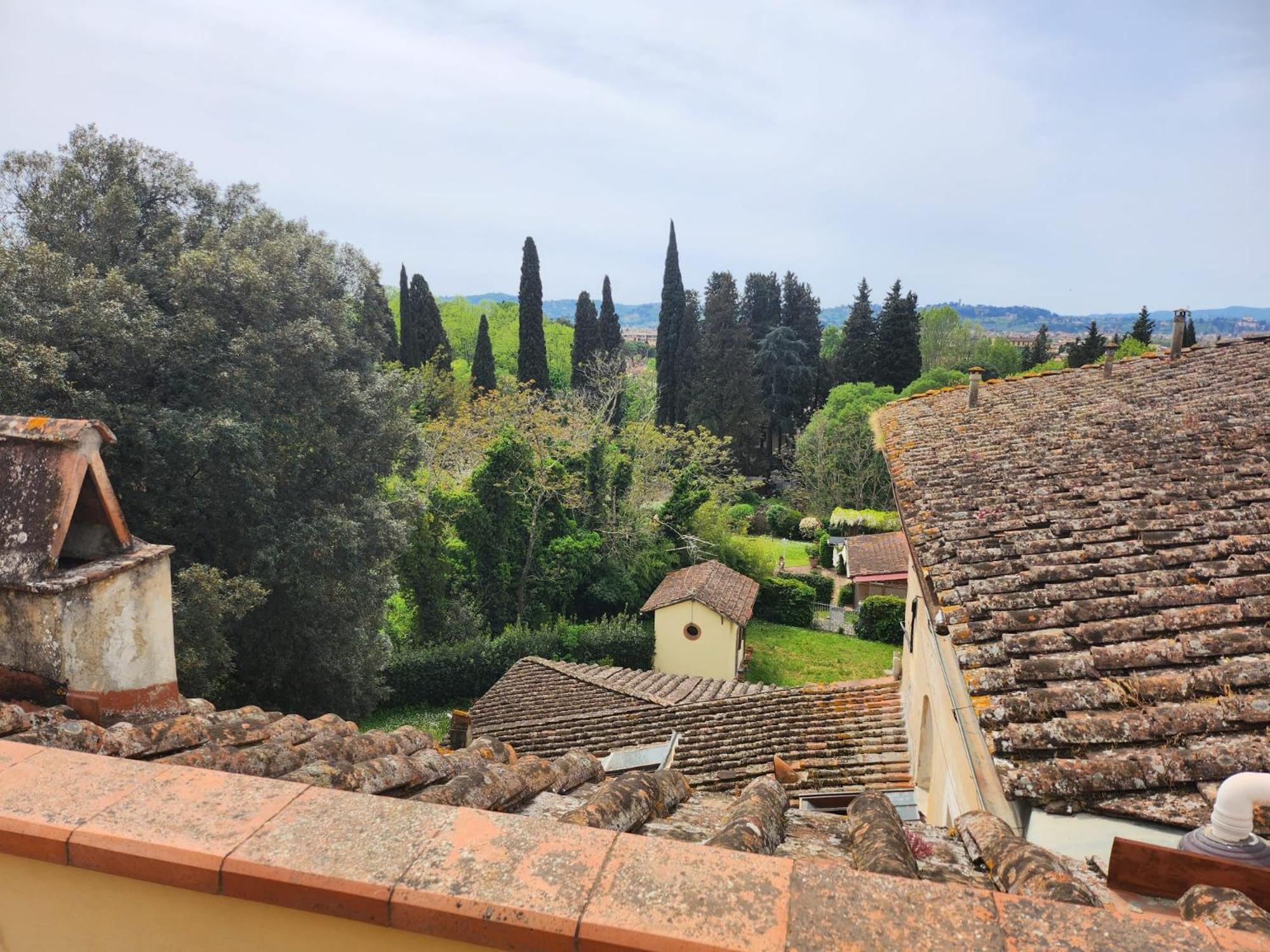 Apartamento Mansarda Salviatino Florencia Exterior foto